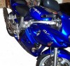 Padací chrániče, Suzuki SV650 do '02, černé